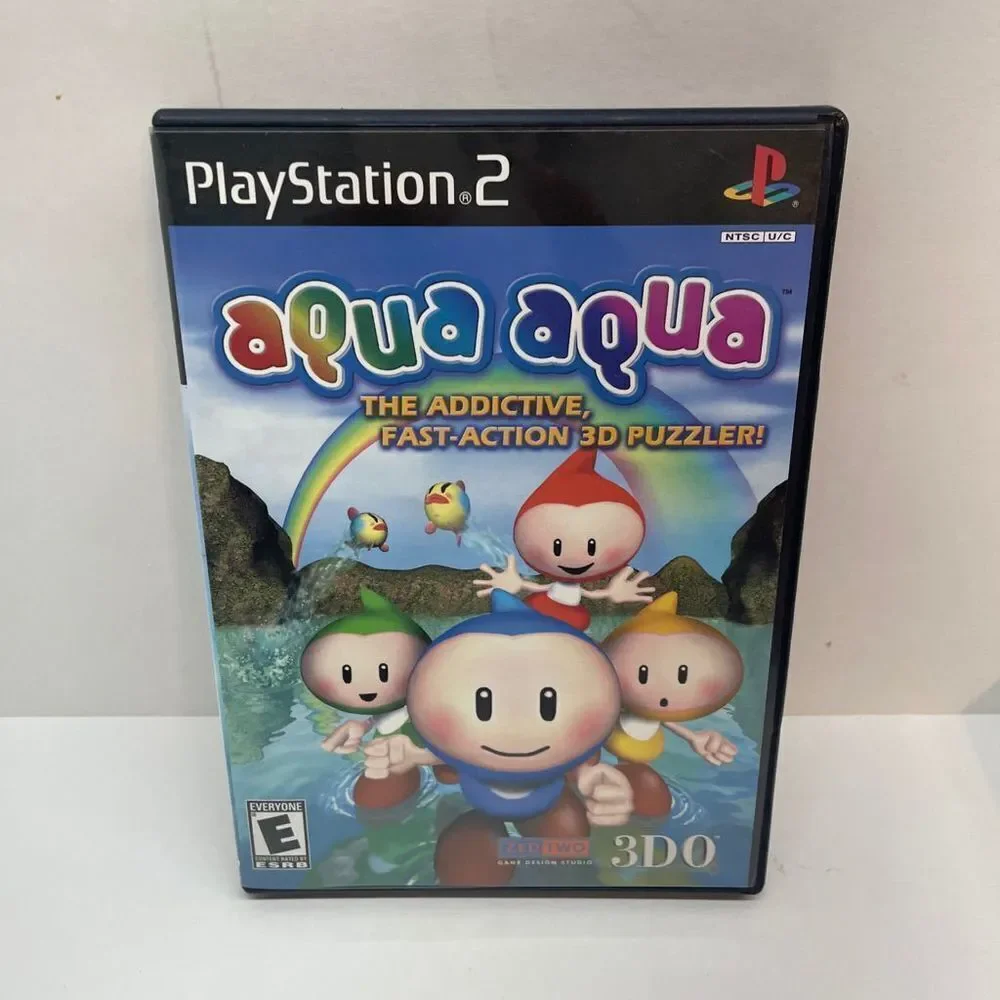 Aqua‎ Aqua Sony PlayStation 2 Ps2 - Tested & Working!